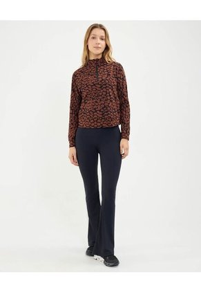 Buzo Para Mujer Cuello Alto O Cuello Tortuga Color Café Marca Atmos #31060052