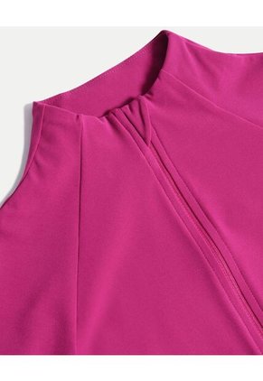 Buzo Para Mujer Cuello Alto O Cuello Tortuga Color Fucsia Marca Atmos #31060078