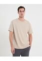 Camiseta Para Hombre Manga Corta Cuello Redondo Color Beige Marca Atmos #32090226 de Atmos