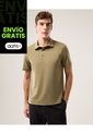 Polo Manga Corta Plush  Para Hombre Verde Atmos de Atmos