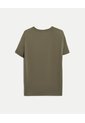 Camiseta Manga Corta Regular Fit Plush  Para Hombre Verde Atmos de Atmos