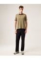 Polo Manga Corta Plush  Para Hombre Verde Atmos de Atmos