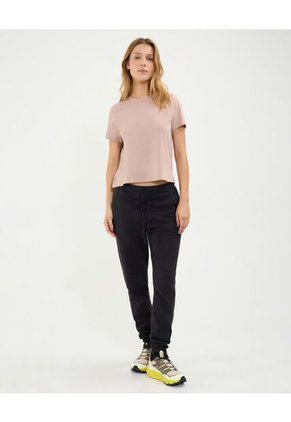 Camiseta Para Mujer Manga Corta Cuello Redondo Color Rosado Marca Atmos #31090202