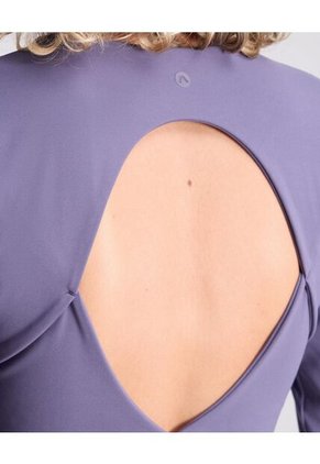 Camiseta Para Mujer Manga Larga Color Gris Oscuro Marca Atmos #31090149