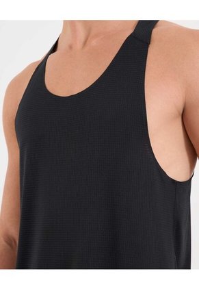 Camiseta Para Hombre Manga Sisa Cuello Redondo Color Negro Marca Atmos #32090206