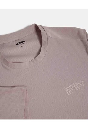 Camiseta Para Hombre Manga Corta Cuello Redondo Color Gris Marca Atmos #32090240