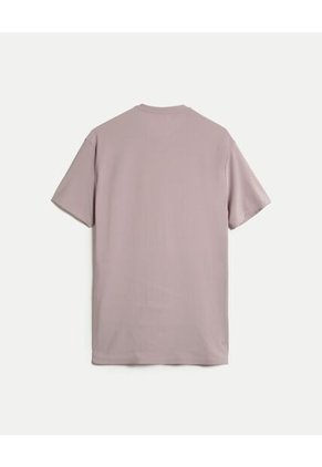 Camiseta Para Hombre Manga Corta Cuello Redondo Color Gris Marca Atmos #32090240