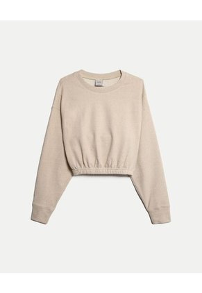 Buzo Para Mujer Cuello Redondo Color Beige Marca Atmos #31060061