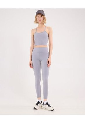 Camiseta Para Mujer Crop Top Color Gris Marca Atmos #31090228