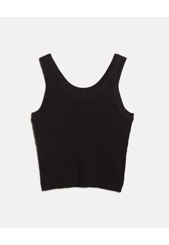 Camiseta Para Mujer Manga Sisa Cuello Redondo Color Negro Marca Atmos #31090233 Atmos