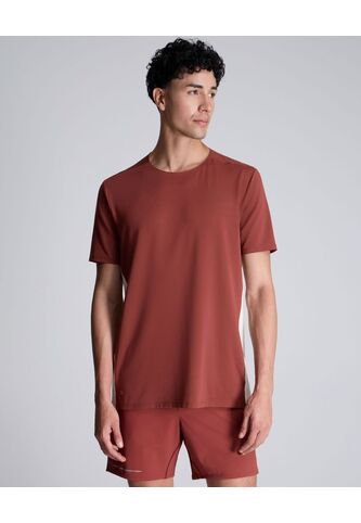 Camiseta Para Hombre Manga Corta Cuello Redondo Color Terracota Marca Atmos #32090132 Atmos