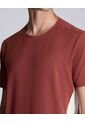 Camiseta Para Hombre Manga Corta Cuello Redondo Color Terracota Marca Atmos #32090132 de Atmos