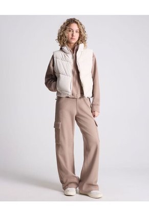 Chaleco Para Mujer Color Gris Claro Marca Atmos #31250002