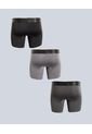 Pantaloncillo Para Hombre Boxer Filete Corto Color Gris Marca Atmos #32000055 de Atmos