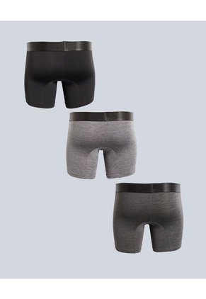 Pantaloncillo Para Hombre Boxer Filete Corto Color Gris Marca Atmos #32000055