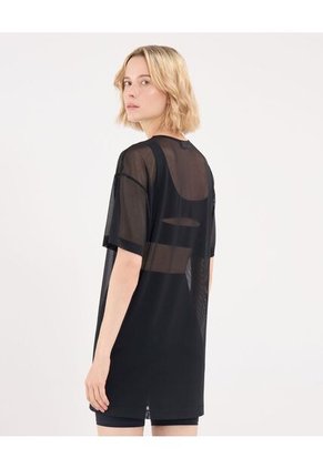 Vestido Para Mujer M/C Corto Color Negro Marca Atmos #31170021