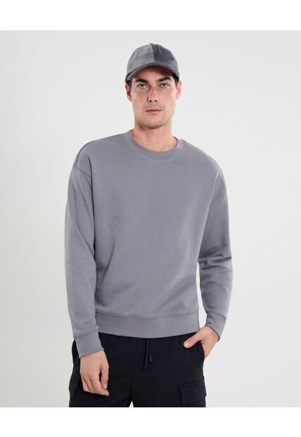 Buzo Para Hombre Cuello Redondo Color Gris Marca Atmos #32060062