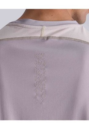 Camiseta Para Hombre Manga Corta Cuello Redondo Color Lila Marca Atmos #32090165