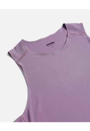 Camiseta Para Mujer Manga Sisa Cuello Redondo Color Morado Marca Atmos #31090244