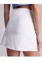 Falda Para Mujer Corto Color Marfil Marca Atmos #31140008 de Atmos