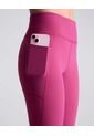 Leggins Para Mujer Largo Color Fucsia Marca Atmos #31230053 de Atmos