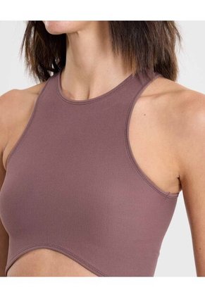 Top Para Mujer  Color Café Marca Atmos #31220163