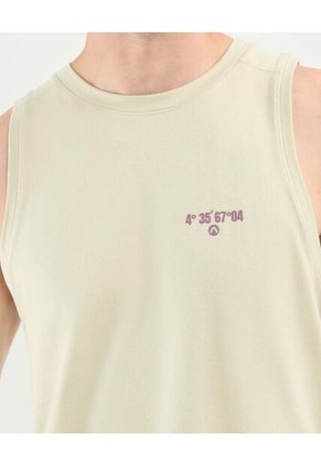 Camiseta Para Hombre Manga Sisa Cuello Redondo Color Verde Claro Marca Atmos #32090186