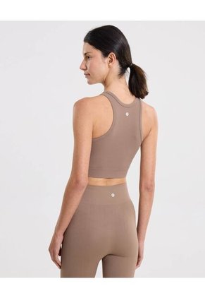 Top Para Mujer  Color Café Marca Atmos #31220162