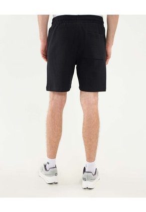 Bermuda Para Hombre Regular Corto Color Negro Marca Atmos #32100066