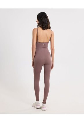 Enterizo Para Mujer Manga Sisa Color Café Marca Atmos #31320031