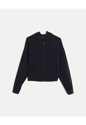 Buzo Para Mujer Crop Top Color Negro Marca Atmos #31060083