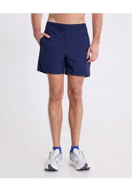 Short Training Medio Con Biker Aeroflow  Para Hombre Azul Atmos