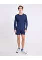 Short Training Medio Con Biker Aeroflow  Para Hombre Azul Atmos de Atmos