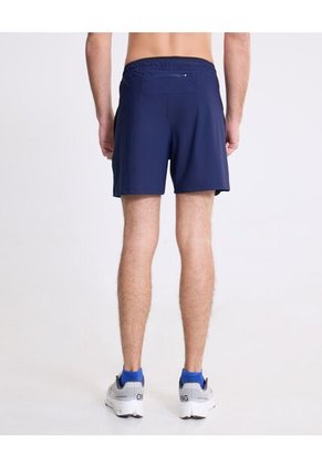 Short Training Medio Con Biker Aeroflow  Para Hombre Azul Atmos