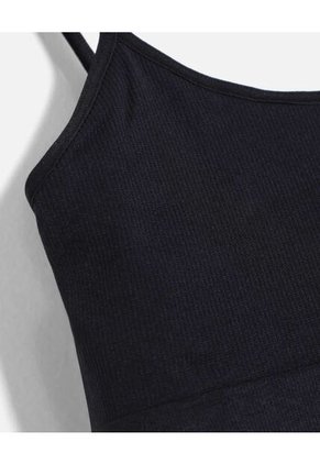 Top Para Mujer Cuello Redondo Color Negro Marca Atmos #31220159