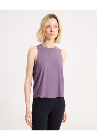 Camiseta Para Mujer Manga Sisa Cuello Redondo Color Morado Marca Atmos #31090244 Atmos