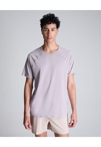 Camiseta Para Hombre Manga Corta Cuello Redondo Color Lilapastel Marca Atmos #32090162 Atmos