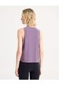 Camiseta Para Mujer Manga Sisa Cuello Redondo Color Morado Marca Atmos #31090244 de Atmos