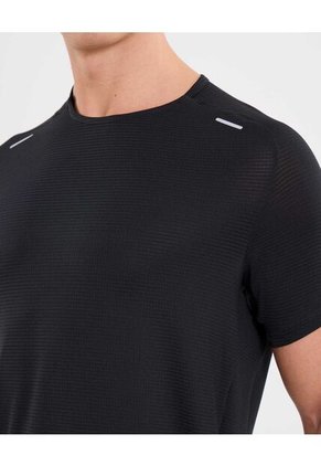 Camiseta Para Hombre Manga Corta Cuello Redondo Color Negro Marca Atmos #32090211