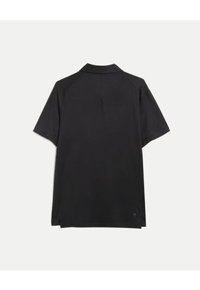 Polo Para Hombre Cuello Maquina Sin Bolsillo Color Negro Marca Atmos #32110012