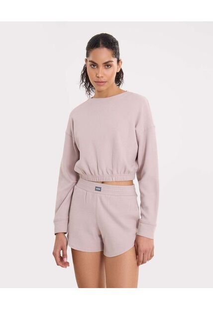 Buzo Para Mujer Cuello Redondo Color Beige Marca Atmos #31060072