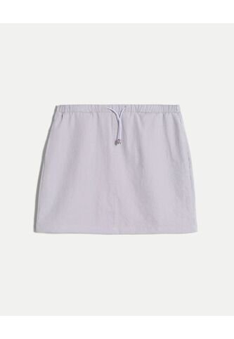 Falda Para Mujer Corto Color Gris Marca Atmos #31140025 Atmos