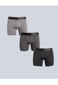 Pantaloncillo Para Hombre Boxer Filete Corto Color Gris Marca Atmos #32000055 de Atmos
