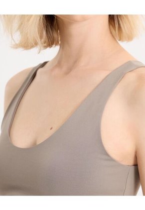 Panty Para Mujer Tanga Color Gris Marca Atmos #31800095