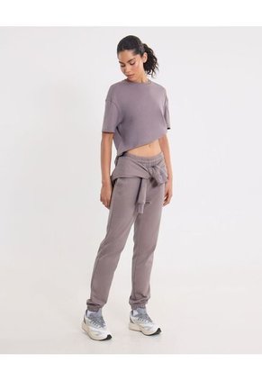 Camiseta Para Mujer Manga Corta Cuello Redondo Color Rosa Marca Atmos #31090264