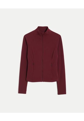 Buzo Para Mujer Cuello Alto O Cuello Tortuga Color Vino Marca Atmos #31060084