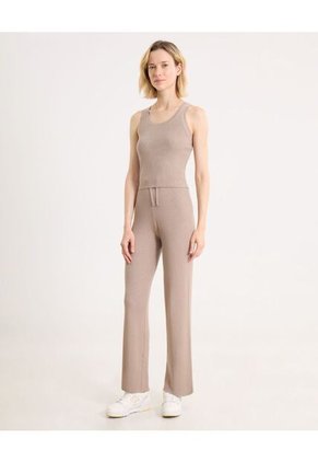 Camiseta Para Mujer Manga Sisa Cuello Redondo Color Café Marca Atmos #31090234