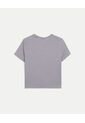 Camiseta Para Mujer Manga Corta Cuello Redondo Color Gris Marca Atmos #31090261 de Atmos