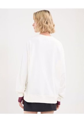 Buzo Para Mujer Cuello Redondo Color Marfil Marca Atmos #31060065