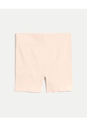 Panty Para Mujer Boxer Color Beige Marca Atmos #31800102